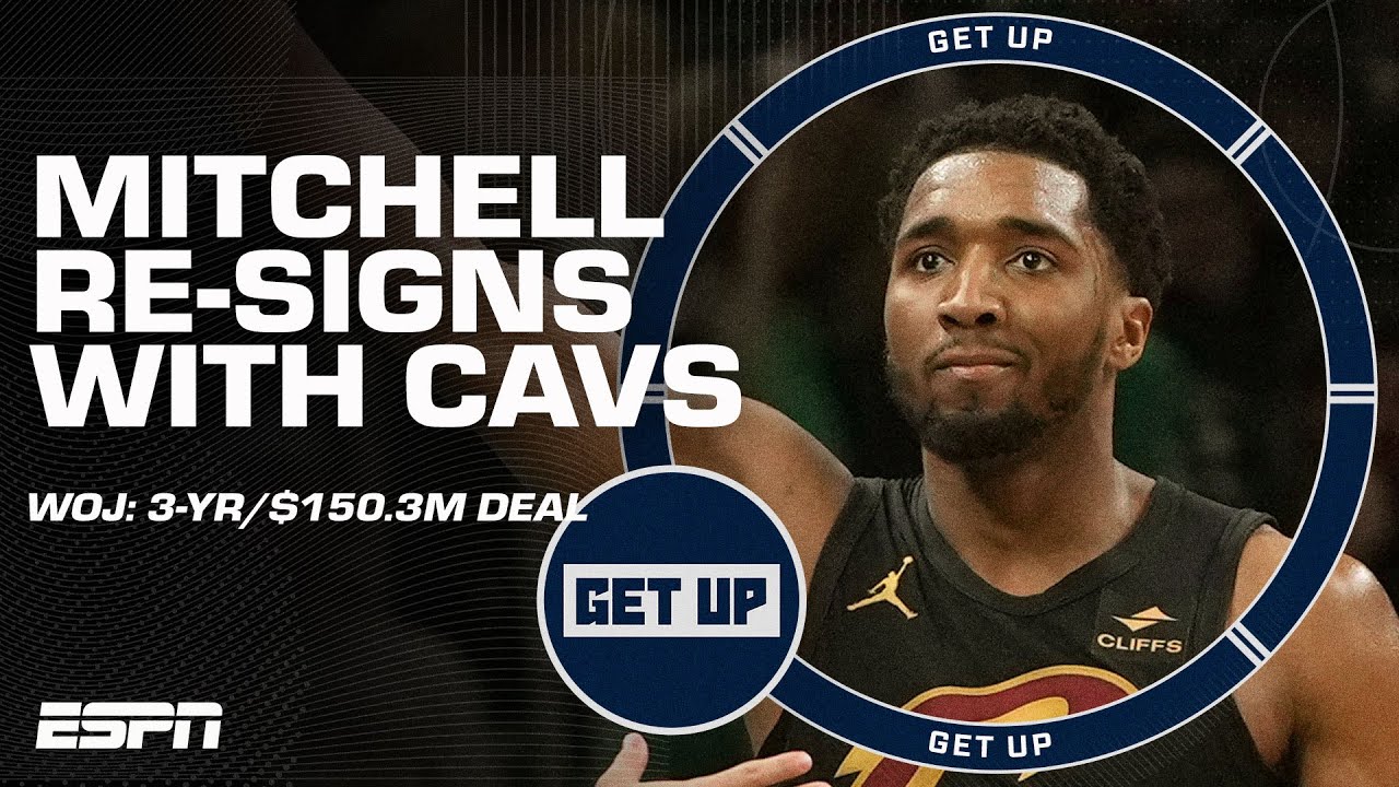 🚨 BREAKING: Donovan Mitchell agrees to max extension with Cavaliers | Get Up