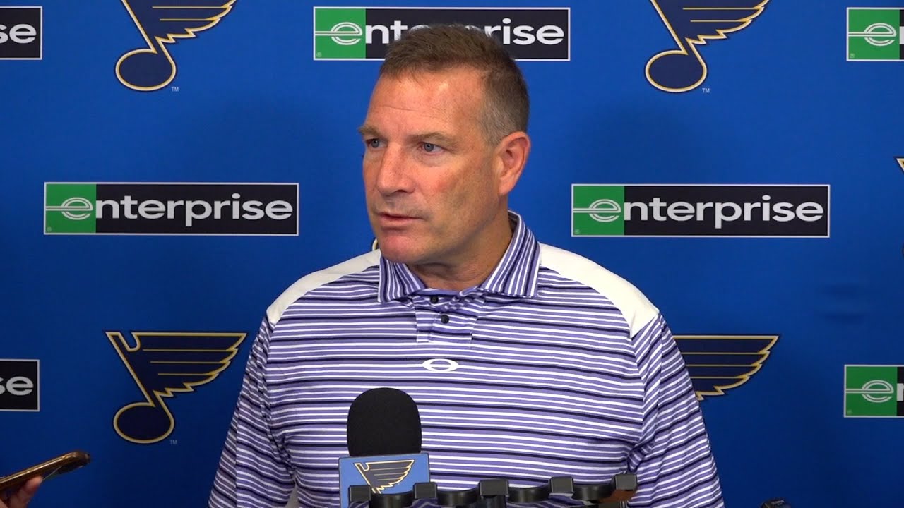 Tim Taylor evaluates Blues prospects at Development Camp