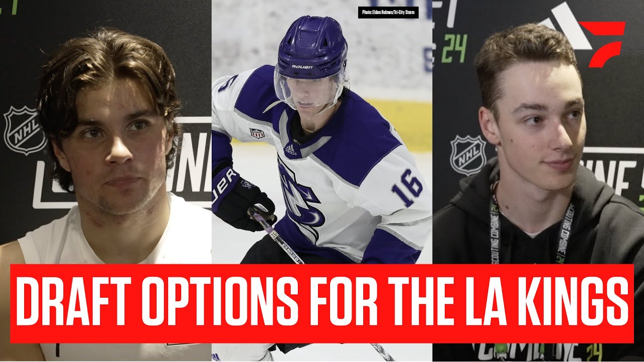 Possible First-Round Options For The LA Kings In The 2024 NHL Draft