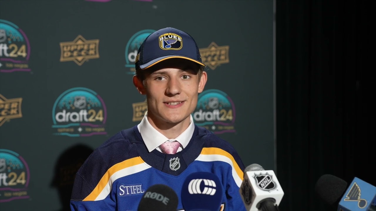 2024 NHL Draft - Lukas Fischer (56th overall - St. Louis Blues)