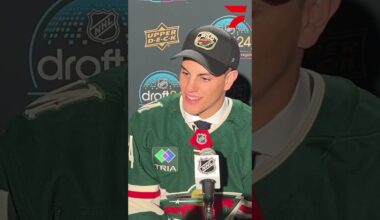 For Zeev Buium, having family around as he was drafted by the Minnesota Wild was everything🥹 #Shorts