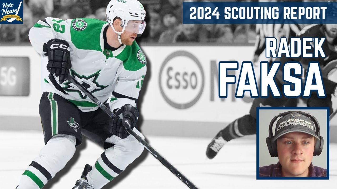 Meet the Newest St. Louis Blues: Radek Faksa Scouting Report | 7