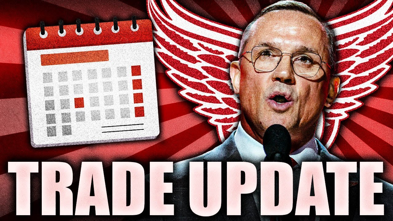 STEVE YZERMAN GIVES A DETROIT RED WINGS TRADE UPDATE: WHAT'S NEXT?