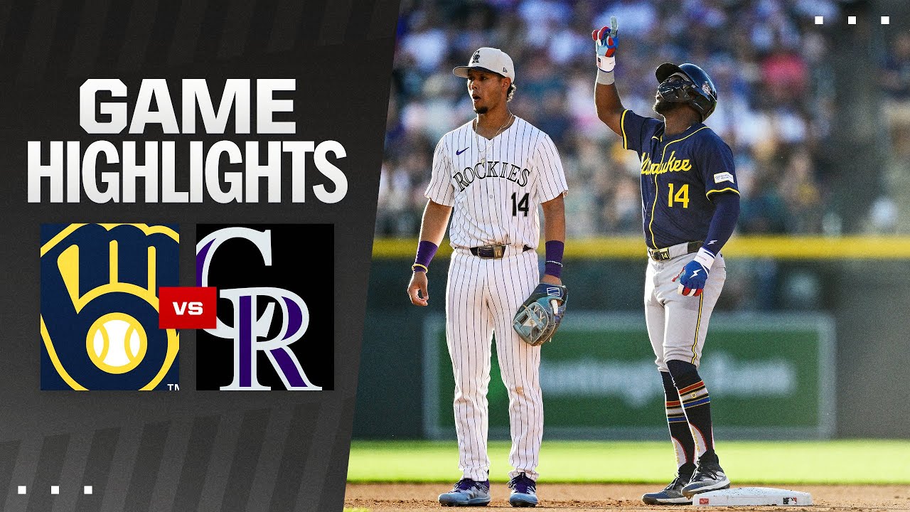 Brewers vs. Rockies Game Highlights (7/4/24) | MLB Highlights