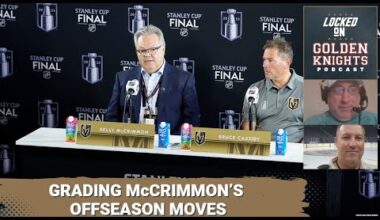 Grading McCrimmon's offseason moves / Has the goaltending situation improved? / What the Friday!