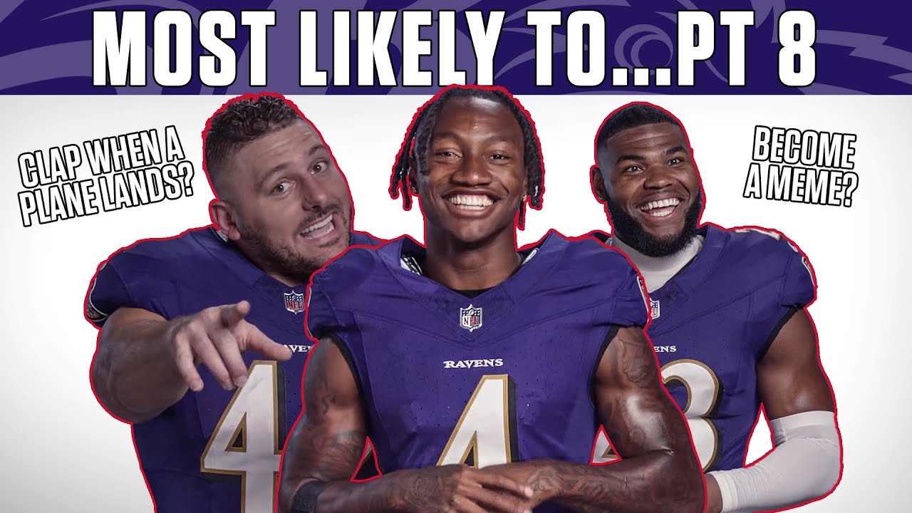 Lamar Jackson, Mark Andrews, Ravens Answer Who Is Most Likely To… | Baltimore Ravens