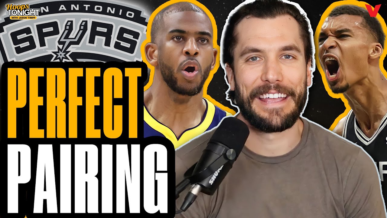 Why pairing Victor Wembanyama with Chris Paul is BRILLIANT move by Spurs | Hoops Tonight