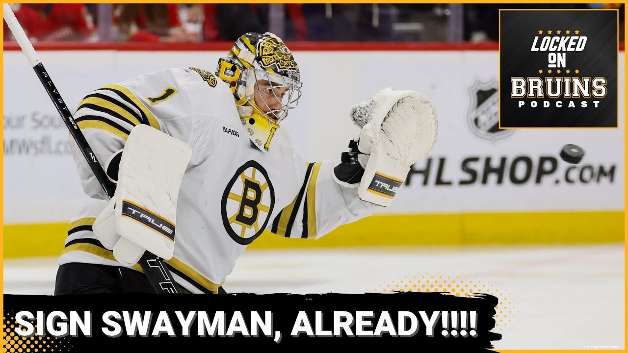 When Will Jeremy Swayman Sign? 2024-25 Bruins Schedule Highlights