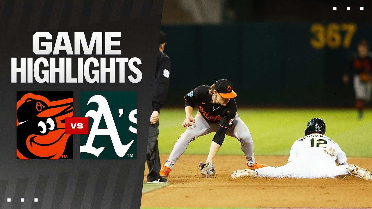 Orioles vs. A's Game Highlights (7/5/24) | MLB Highlights