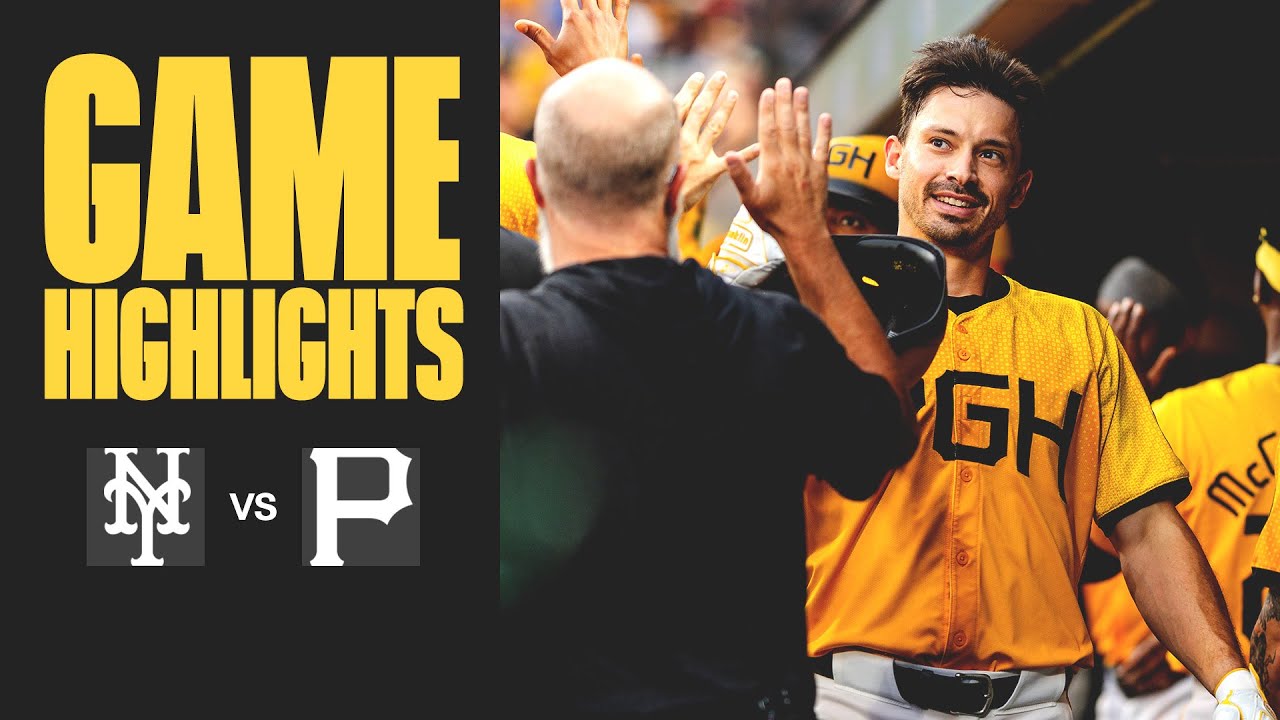 Buccos Tie Franchise Record with 7 Home Runs in Win | Mets vs. Pirates Highlights (7/5/24)