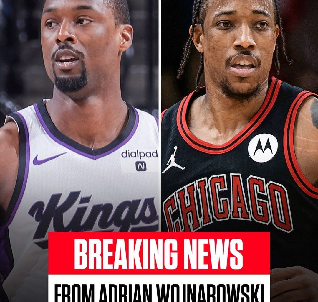 [Woj] ESPN Sources with @TimBontemps: The Sacramento Kings are agreed on a sign-and-trade that will land DeMar DeRozan on a three-year deal, send Harrison Barnes to the San Antonio Spurs and Chris Duarte, two second-round picks and cash to the Chicago Bulls.