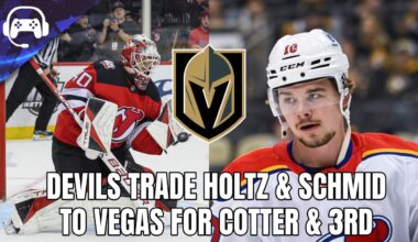 DEVILS TRADE HOLTZ & SCHMID TO VEGAS FOR COTTER & 3RD | Instant Reaction & Analysis