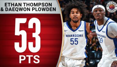 Ethan Thompson (27 PTS) & Daeqwon Plowden (26 PTS) GO OFF For Golden State!
