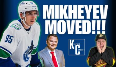 Mikheyev MOVED!!! I'm in shock. #canucks