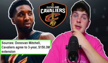 Donovan Mitchell Signs MASSIVE Contract Extension With Cleveland Cavaliers!