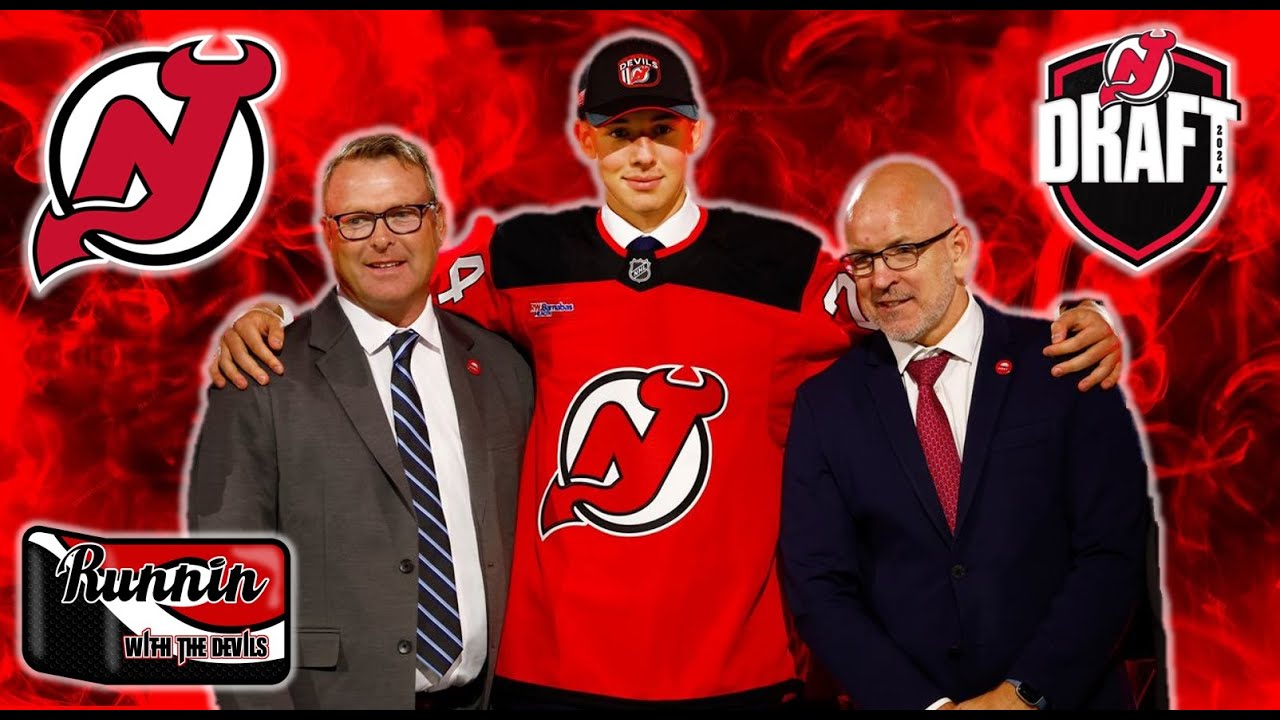 NJ Devils Draft Anton Silayev At #10 NHL Draft 2024
