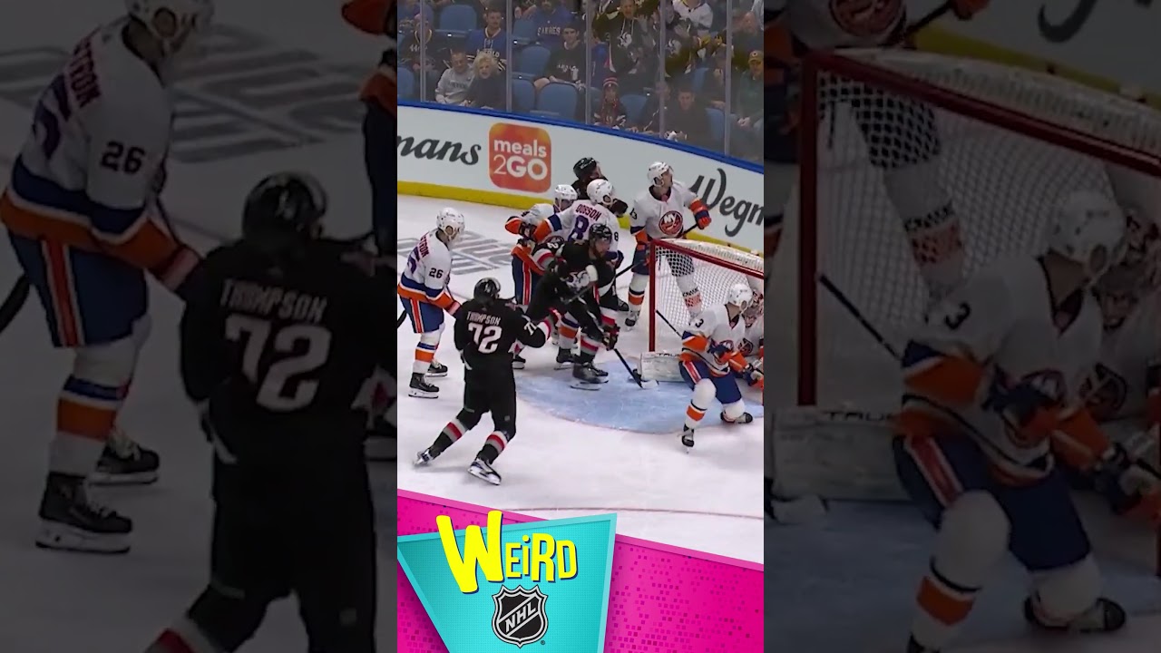 Say Goodbye to that Stick 🏒❌ | Weird NHL #shorts