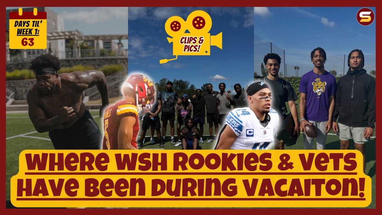 🎥CLIPS: Jayden Daniels Throwing to Lions WR! Working w/ CJ Stroud ! WSH Rookie Vacation Workouts!👀