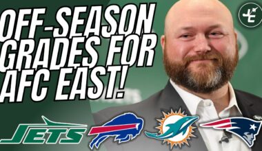 Off-Season GRADES For AFC East! | NY Jets | Miami Dolphins | Buffalo Bills | New England Patriots