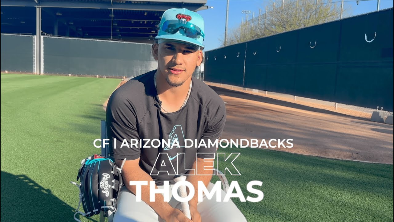 Locker Tour: Alek Thomas, Arizona Diamondbacks