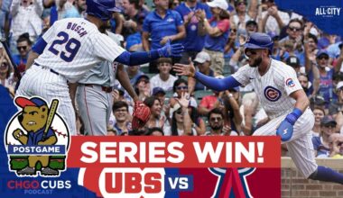 Cubs win series over Angels strong starts from Justin Steele and Hayden Wesneski | CHGO Cubs Podcast
