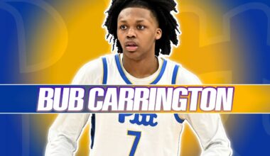 BUB CARRINGTON SCOUTING REPORT | 2024 NBA Draft | Washington Wizards | Pitt Panthers