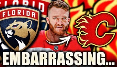 JONATHAN HUBERDEAU MAKES SOME EMBARRASSING COMMENTS ON THE FLORIDA PANTHERS STANLEY CUP WIN…