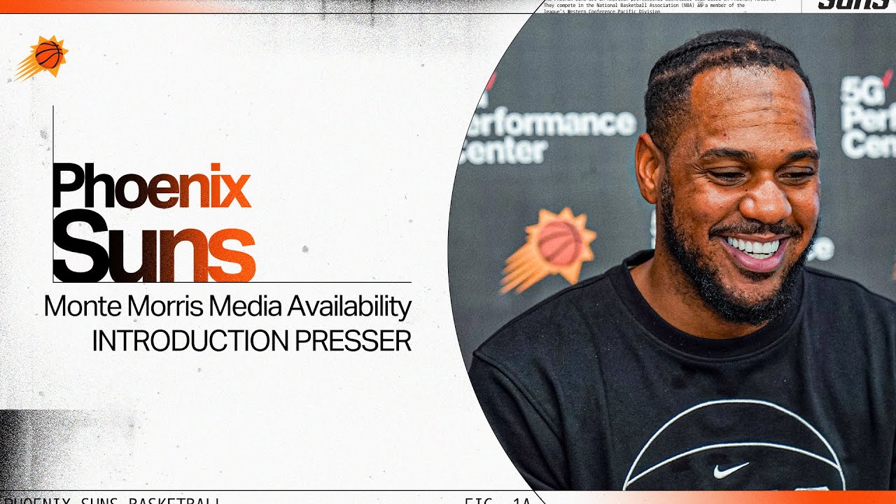 Monte Morris Introduction Media Availability | Phoenix Suns
