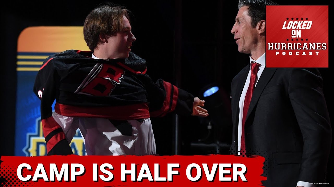 Canes Camp is Halfway Over Already | Carolina Hurricanes Podcast #carolinahurricanes #causechaos