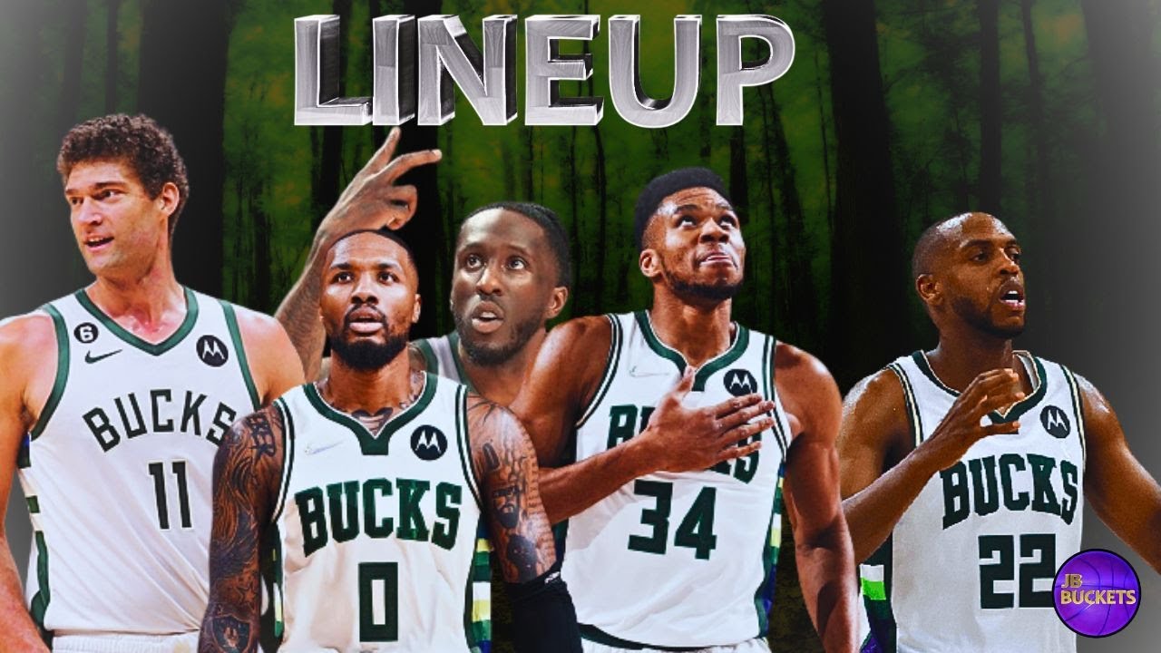 MILWAUKEE BUCKS OFFICIAL LINEUP 2024-2025 SEASON