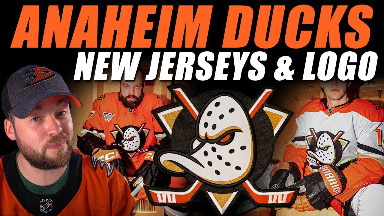 Anaheim Ducks NEW Jersey & Logo!