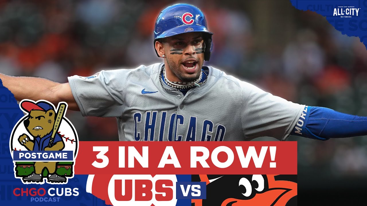 Christopher Morel & Shota Imanaga power Chicago Cubs to 3rd straight win | CHGO Cubs Podcast