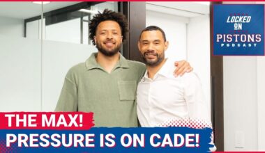 Cade Cunningham Signs Max Extension With Detroit Pistons, The Pressure Is At An All-Time High!