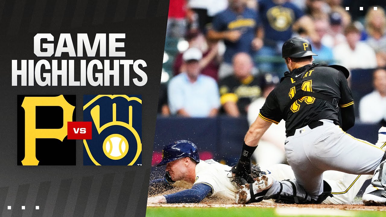 Pirates vs. Brewers Game Highlights (7/10/24) | MLB Highlights