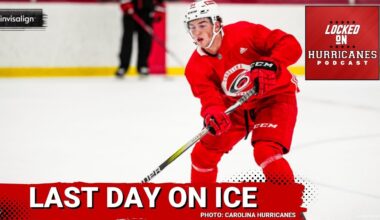 Last Day of OnIce Activities for Canes | Carolina Hurricanes Podcast #carolinahurricanes #causechaos