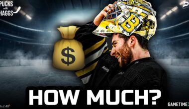 How much will the Bruins pay Jeremy Swayman? | Pucks with Haggs