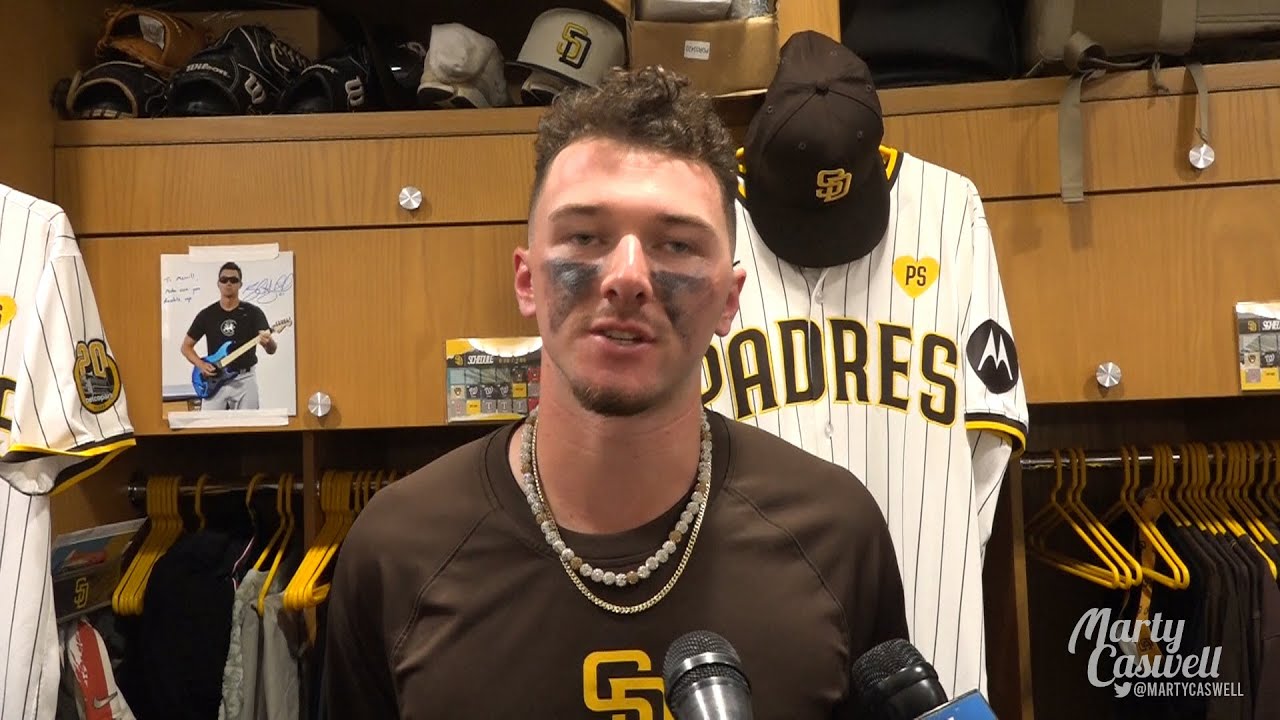 Padres rookie Jackson Merrill on being selected to his first MLB All-Star Game & how he found out