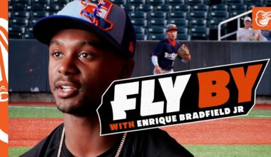 Fly By w/ Enrique Bradfield Jr.: Climbing The Ladder | Baltimore Orioles
