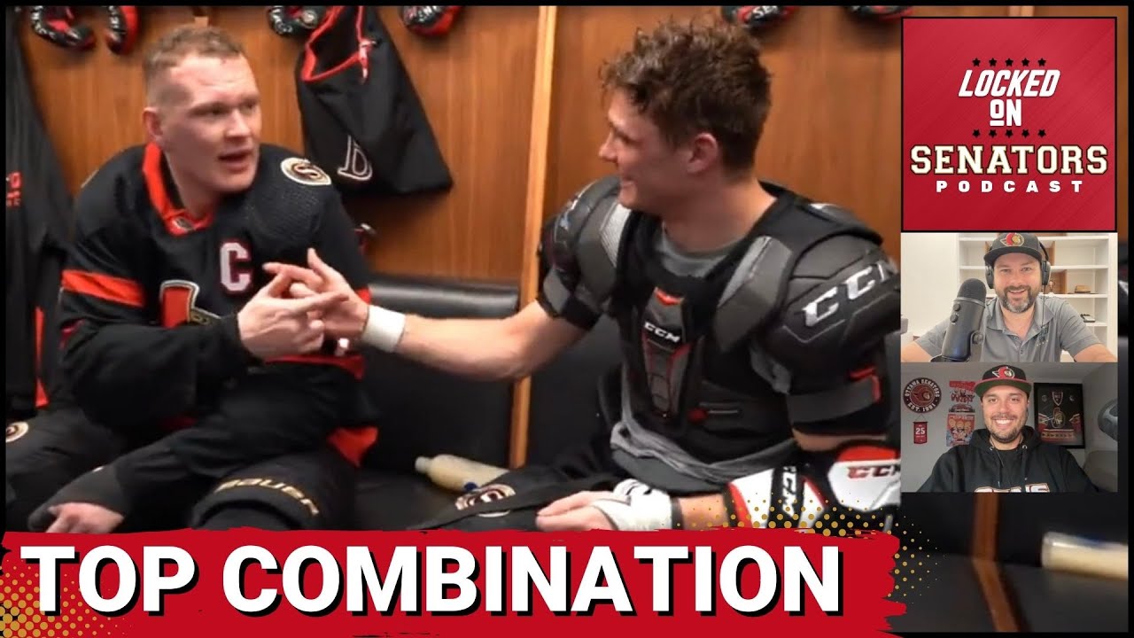 Should The Ottawa Senators Start Tim Stützle & Brady Tkachuk Together? + SensCentral Citizen