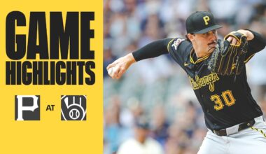 Paul Skenes Throws 7 Scoreless, Strikes Out 11 in Win | Pirates vs. Brewers Highlights (7/11/24)