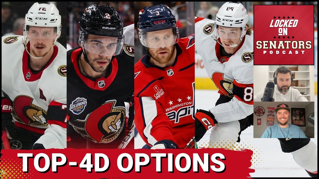How Should The Ottawa Senators Set Up Their Top-4 On Defense Heading Into 2024-25 NHL Season?