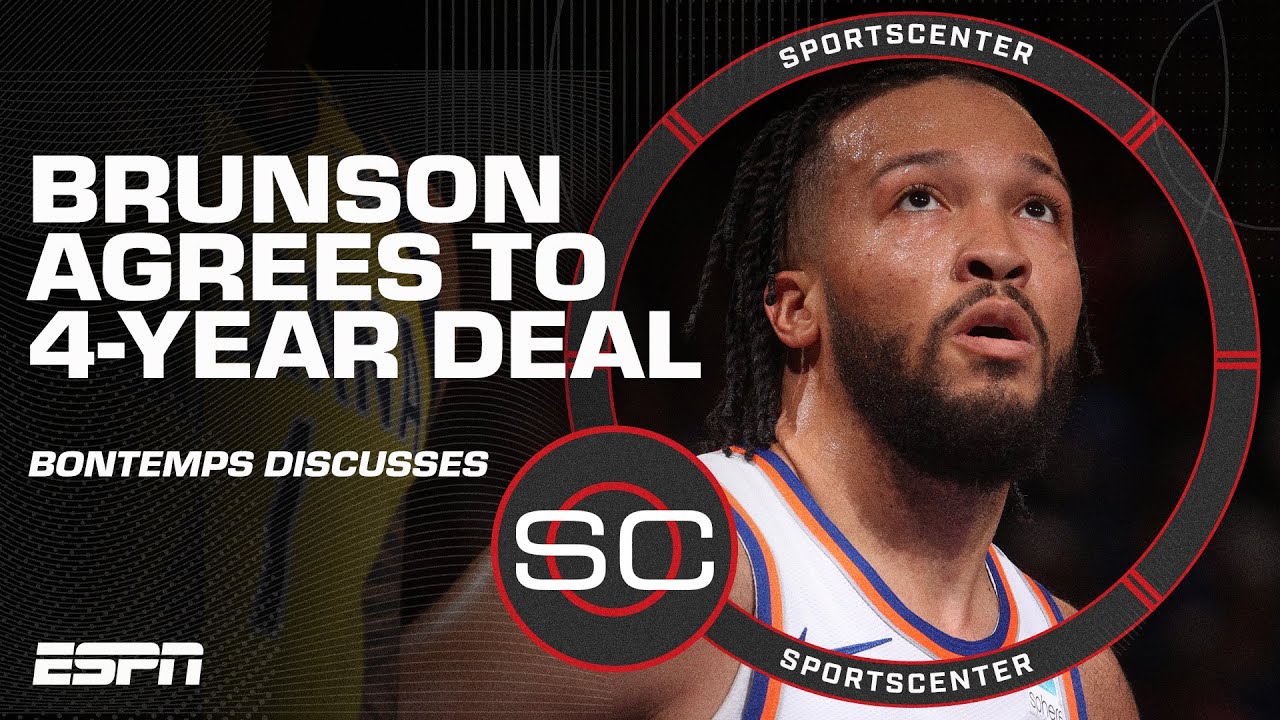 Jalen Brunson’s extension helps Knicks to keep Mikal Bridges long term – Bontemps | SportsCenter