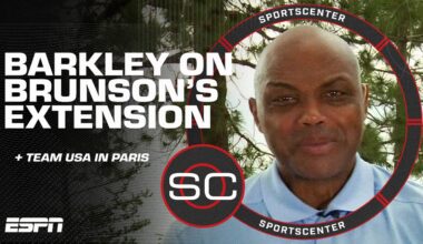 Charles Barkley reacts to Jalen Brunson’s extension, previews Team USA in Paris | SportsCenter