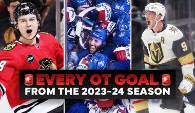 Every OVERTIME goal from the 2023-24 season! 🚨😱🥳 | Sunday Night Streams