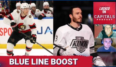 The Capitals offensive boost. The Caps blue line got a whole lot better with some key additions