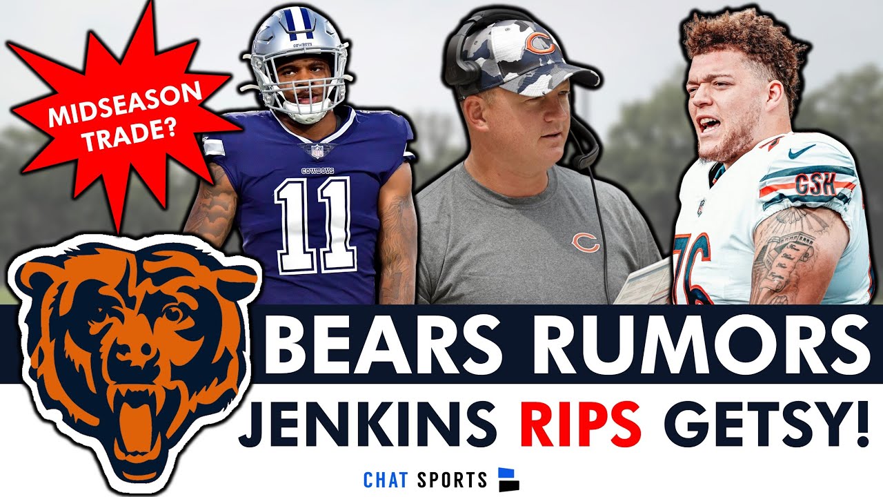 Chicago Bears Rumors: Teven Jenkins CALLS OUT Luke Getsy, Micah Parsons Trade At NFL Trade Deadline?