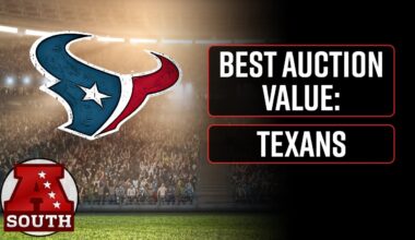 Best Auction Draft Value on the Houston Texans [2024 Fantasy Football]