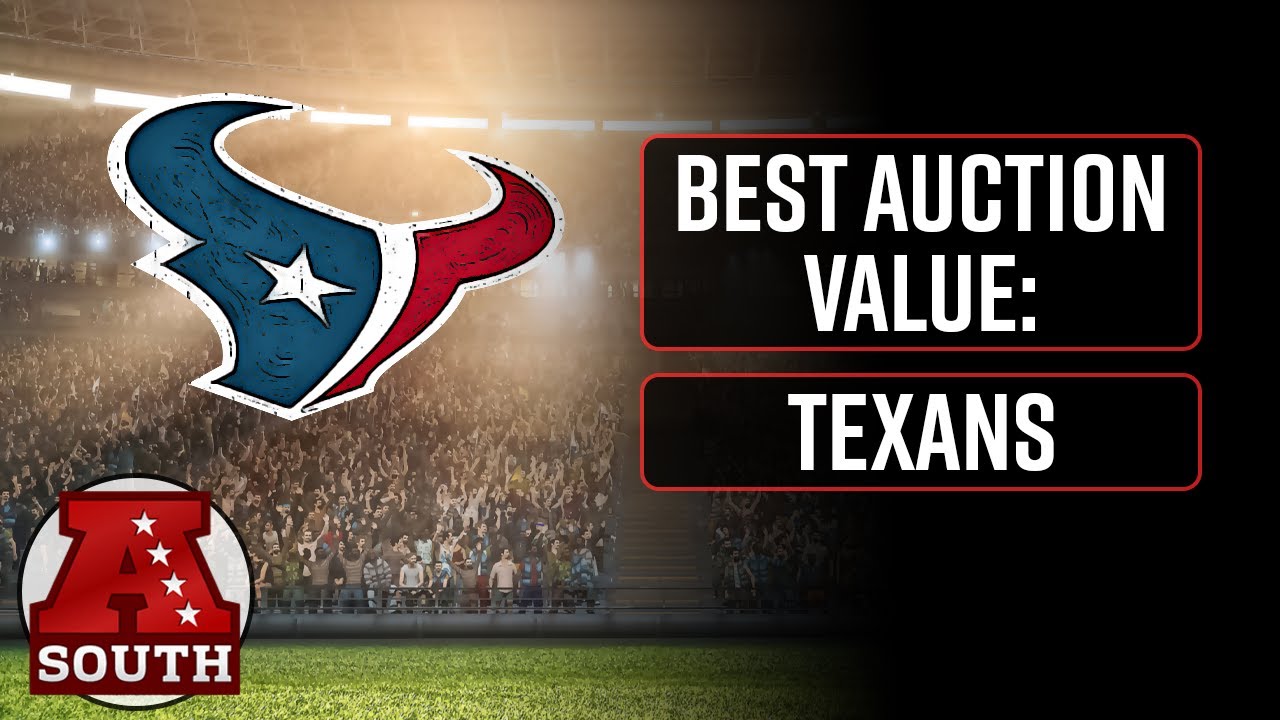 Best Auction Draft Value on the Houston Texans [2024 Fantasy Football]