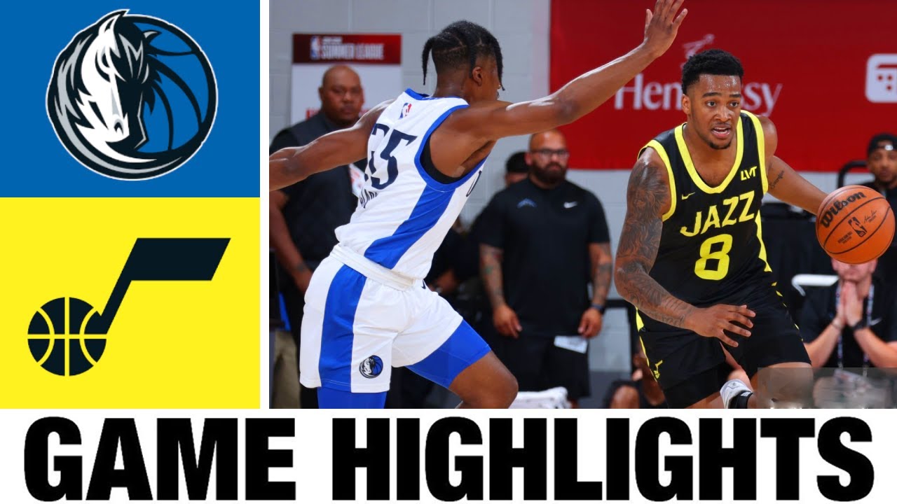 Utah Jazz vs Dallas Mavericks FULL GAME Highlights | 2024 NBA Summer League