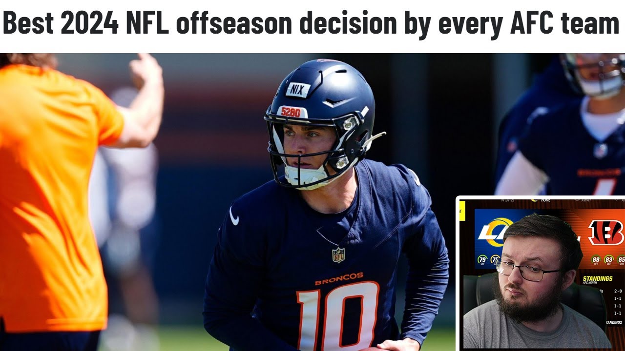 BENGALS FAN REACTS TO PFF POSTING THE BEST OFFSEASON MOVE BY EVERY AFC TEAM!!